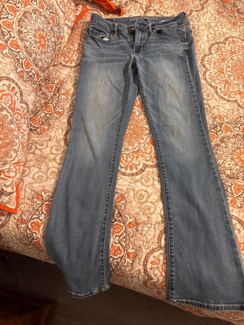 American Eagle Outfitters Light Blue Flare Jeans